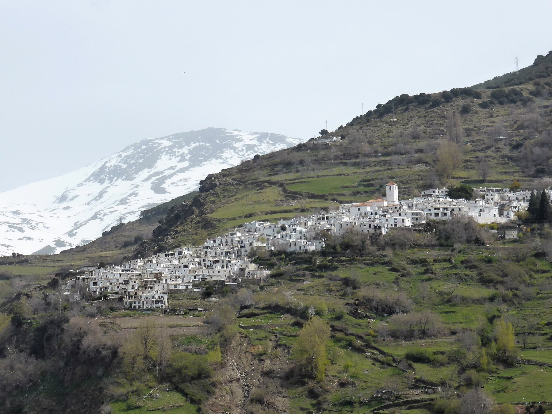 Capileira og terrasserne i Alpujarra