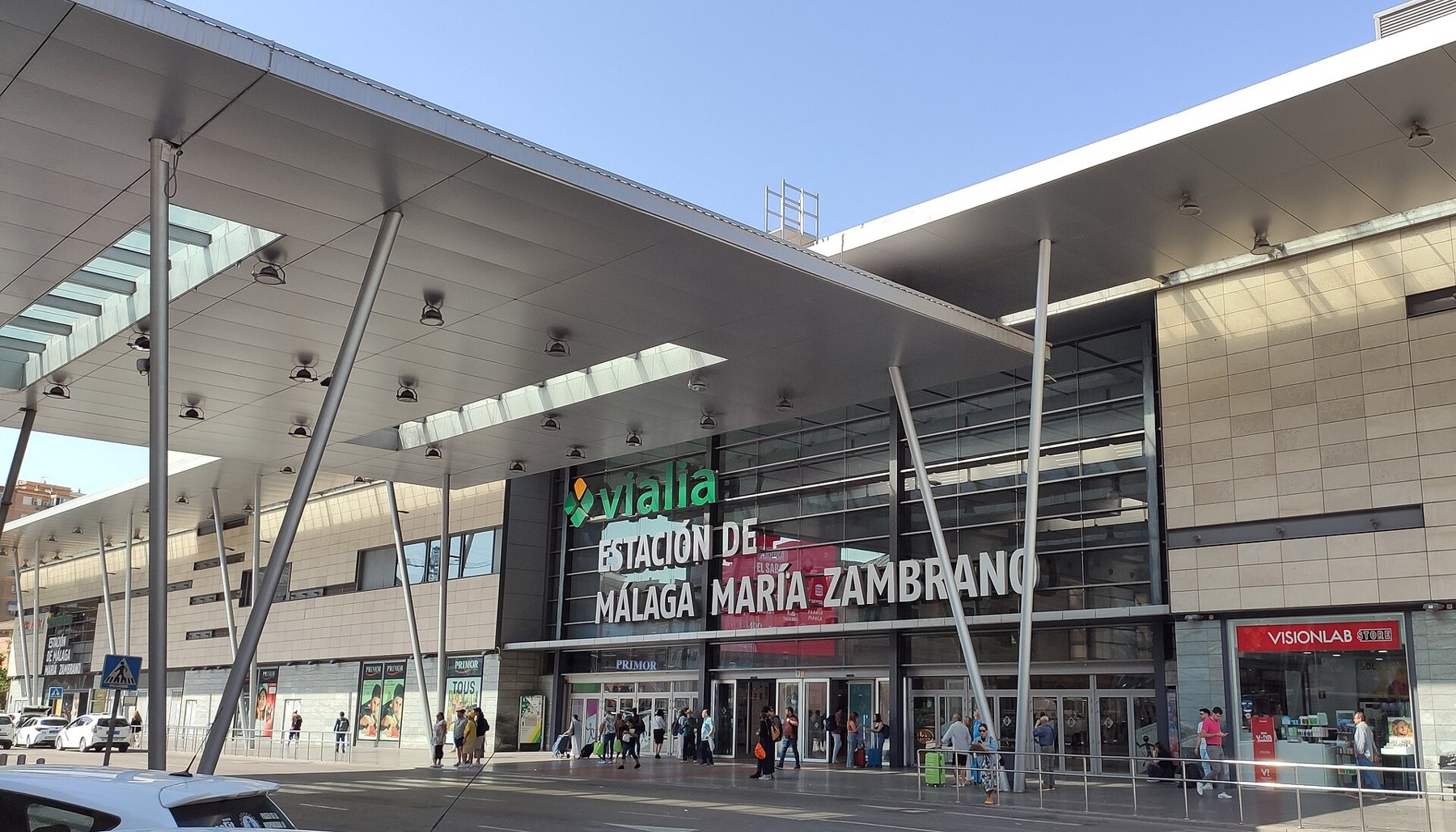 Estación María Zambrano en Málaga