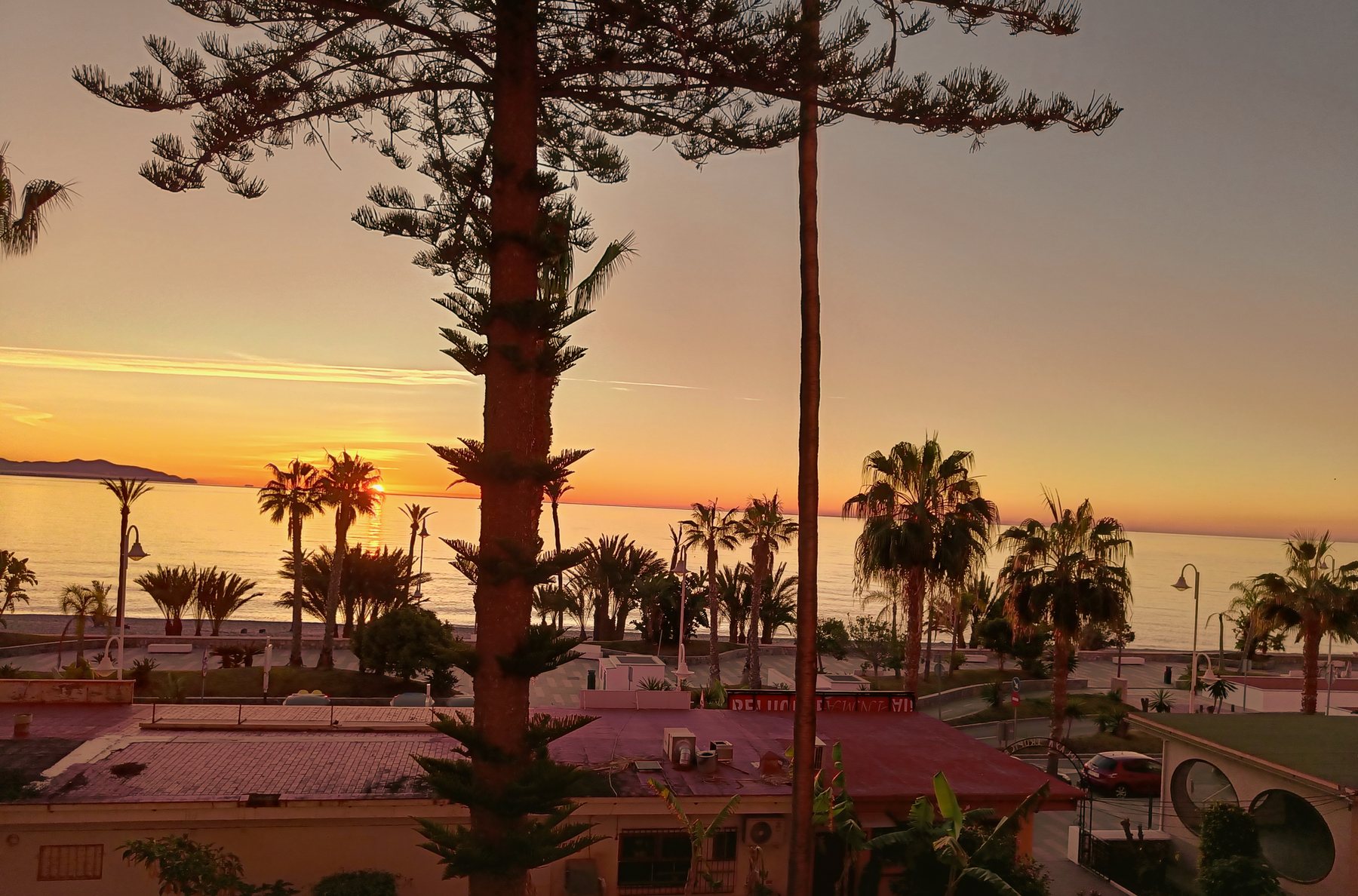 Amanecer sobre Velilla